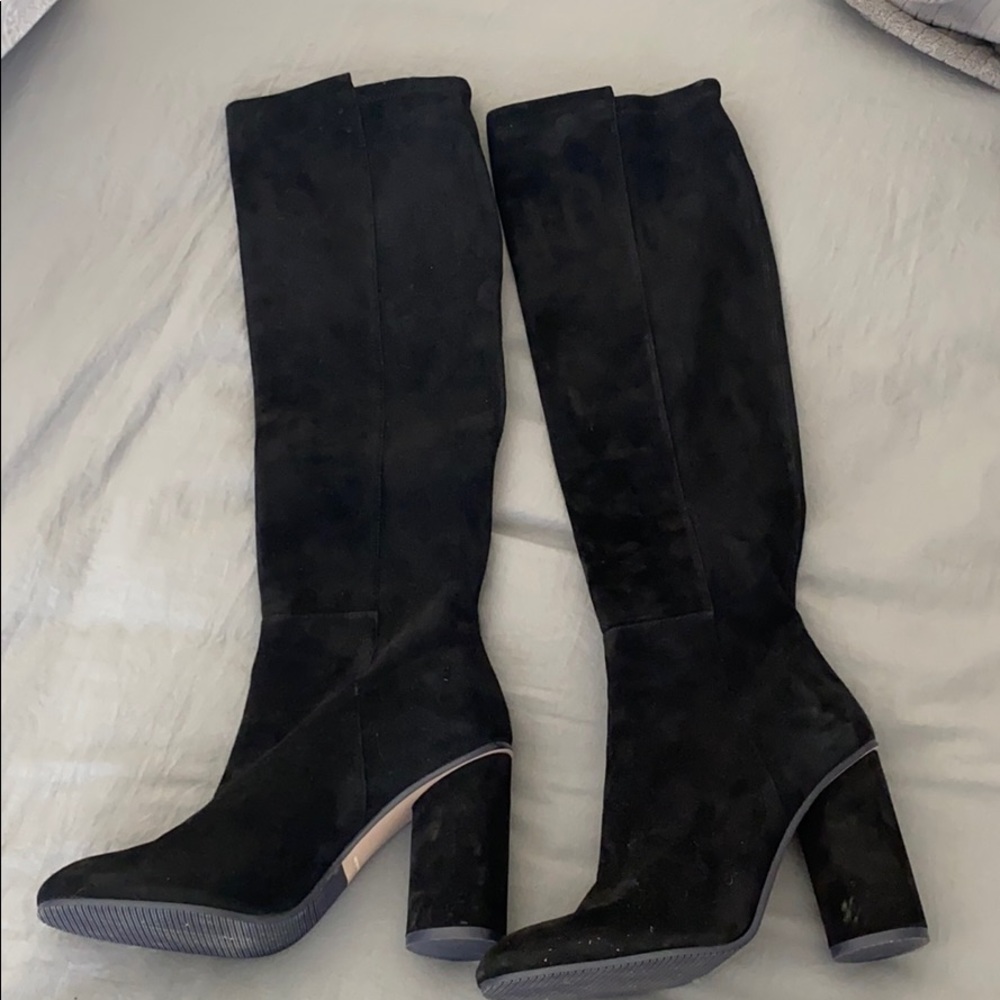 Stuart Weitzman Suede Eloise boots
